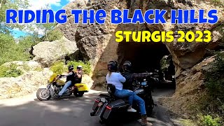 Sturgis Motorcycle Rally Black Hills Motorcycle Tour [upl. by Eizdnil]