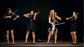 Palatine Electric String Quartet perform Palladio by Karl Jenkins [upl. by Ancilin]