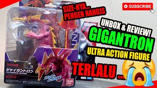 MEH 🦅 FULL BREAKDOWN 🦅 GIGANTRON ULTRAMAN NETFLIX ULTRA ACTION FIGURE REVIEW [upl. by Arednaxela]