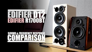 DSAUDIOreview  Edifier D12 vs Edifier R1700BT  soundDEMO [upl. by Bonnes]