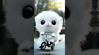 Cycle cat music song dance funny cat catvideo bindasskavya comedy [upl. by Roeser]