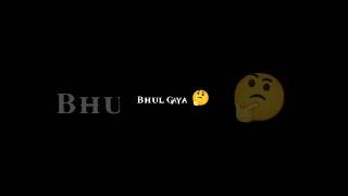 Bhul Gaya jag sara  Channa ve  Aesthetic lyrics  slowed reverb  Black screen shorts lyrics [upl. by Asyram]