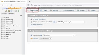 Two ways to delete mysql database in mysql phpmyadmin [upl. by Naaman34]