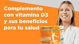 Complemento con Vitamina D3 y beneficios para la salud  Farmaciasdirect [upl. by Ilwain526]