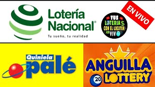 Lotería Nacional Noche Quiniela Pale anguilla 9 En Vivo de hoy lunes 8 de abril del 2024 [upl. by Yaresed]