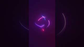 Swirling Neon Lines Intro [upl. by Katalin]