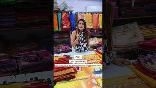 Biggest Factory cotton saree wholesale market Surat saree [upl. by Inaoj847]