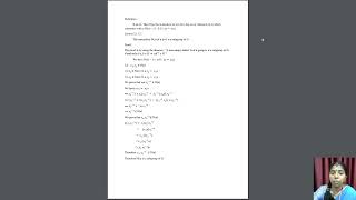 Normalizer  Lemma  Algebra  VHNSNCollege Autonomous [upl. by Taran489]