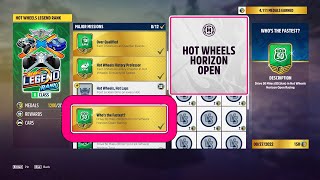 How to Drive 50 Miles 805km in Hot Wheels Horizon Open Racing [upl. by Nahgam423]