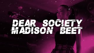 Madison Beer  Dear Society Lyrics [upl. by Nospmas]