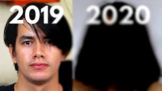 1 AÑO DE CRECIMIENTO DE CABELLO HOMBRE  Timelapse Peinados Ventajas del cabello largo [upl. by Bubalo257]