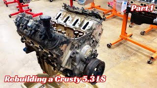 Rebuilding a 53 LS  Part 1 [upl. by Anidam]