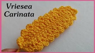 Crochet Vriesea Carinata 💛 [upl. by Saidee]