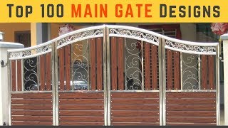 Top 100 MAIN GATE Designs for Modern Homes 2020 Plan N Design [upl. by Shaver88]