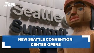 New Seattle convention center opens [upl. by Aicemak205]