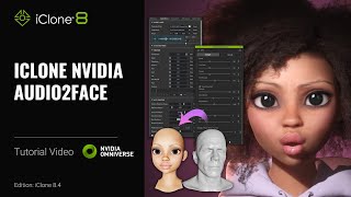 Getting Started with iClone NVIDIA Audio2Face Plugin  iClone Tutorial [upl. by Otrevlig]