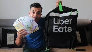 MON SALAIRE UBER EATS EN 1 MOIS DE LIVRAISON [upl. by Annamarie]