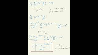 ASTR 503  Class 20  Video 10  Density The LaneEmden Equation [upl. by Lathe557]