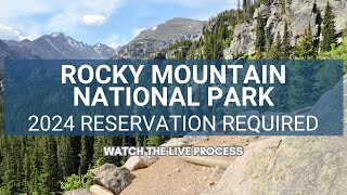 Entrance Reservations for Rocky Mountain National Park 2024  How to Get One [upl. by Einalem]