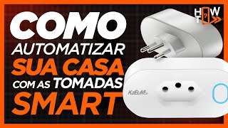 Como AUTOMATIZAR sua casa com a Tomada SMART Home do KaBuM [upl. by Anaihr]