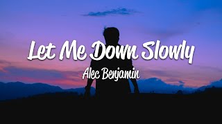 洋楽 和訳 Alec Benjamin  Let Me Down Slowly feat Alessia Cara [upl. by Ayidan]