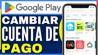 Cómo CAMBIAR CUENTA de Google Play para COMPRAR 2024 [upl. by Elleina]