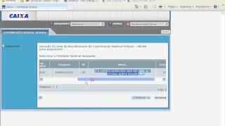 Como imprimir uma Contribuição Sindical pelo site da Caixa Econômica Federalavi [upl. by Debby]