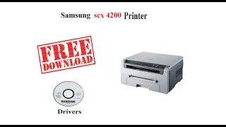 Samsung SCX4200  Free Drivers [upl. by Lenrad]