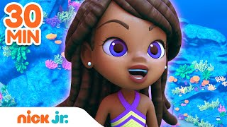 Mermaid Lorelais Ocean Rescues 🦀 30 Minute Compilation 🐠 Santiago of the Seas  Nick Jr [upl. by Davita]