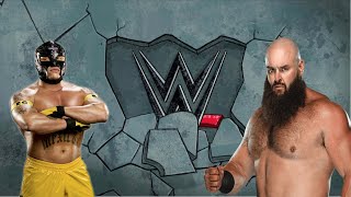 WWE2k22  Rey Mysterio vs Braun Strowman WWE CHAMPIONSHIP PS4 [upl. by Dnalsor]