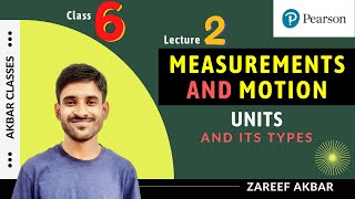 Class 6  Measurements and Motion 02  Units and its Types  Pearson IIT Foundation [upl. by Calista]