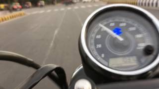 Bajaj Avenger 220 Street 0100kmph acceleration [upl. by Morville]