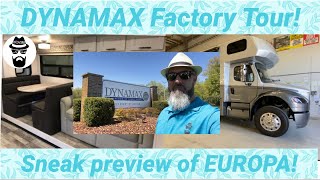 DYNAMAX Factory Tour Sneak preview of The all new EUROPA [upl. by Basil374]