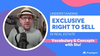 Exclusive Right to Sell Listing Agreement  Real Estate Concepts with Stu [upl. by Selia784]