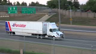 Sick Volvo Purolator Truck Saskatoon [upl. by Rowena]