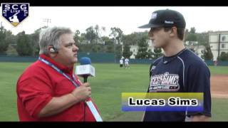 PG All American East 2011 Lucas Sims RHP Interview [upl. by Armallas]