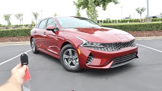 2022 Kia K5 LX Start Up Test Drive Walkaround POV and Review [upl. by Petrick]