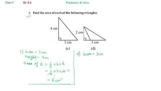 Class 7  Maths  Ex 91  Q2 c d [upl. by Weigle]