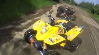 SMC Barossa 250cc  water driving  quad washing [upl. by Relyk432]