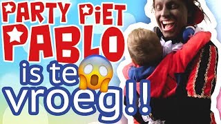 PARTY PIET PABLO VEELS TE VROEG  ZWARTEPIET  KOETLIFE VLOG 520 [upl. by Ainaj]