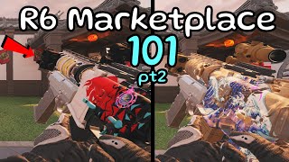 Rainbow Six Siege Marketplace 101 Pt2 Guide for Beginners [upl. by Aloivaf]