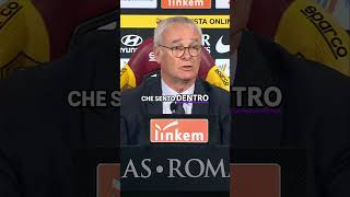 RANIERI CLAUDIO ALLENATORE DELLA ROMA asroma [upl. by Minabe]