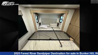 2025 Forest River Sandpiper Destination Destination Trailer RV For Sale in Bunker Hill IN [upl. by Aseeram]