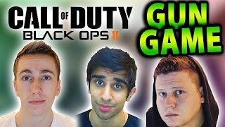 CoD Black Ops 2 Wager Match 4 with Vikkstar CoD Gun Game [upl. by Wooldridge431]