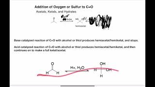 Base catalyzed hemiacetal formation [upl. by Eiramik]