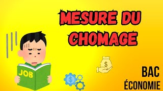 La mesure du chomage [upl. by Nwahsel]