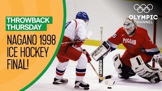 Czech Republic vs Russia  Nagano 1998  Men’s Ice Hockey Final  Throwback Thursday [upl. by Myrta]