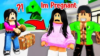 I Got Adopted by ONLINE DATER FAMILY in Roblox Brookhaven [upl. by Meingoldas]