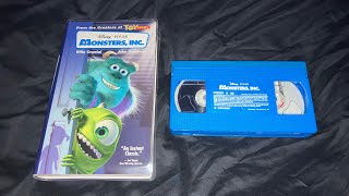 Opening to Monsters Inc 2001 2002 VHS [upl. by Ateerys]