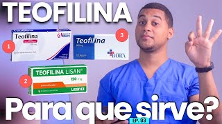 TEOFILINA PARA QUE SIRVE  3 COSAS [upl. by Giorgio]